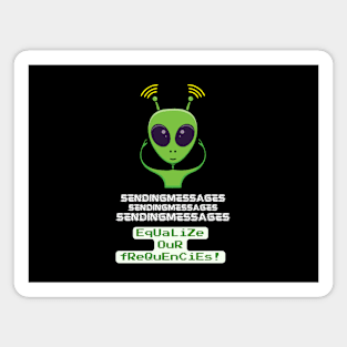 Alien is sending messages using telepathy Magnet